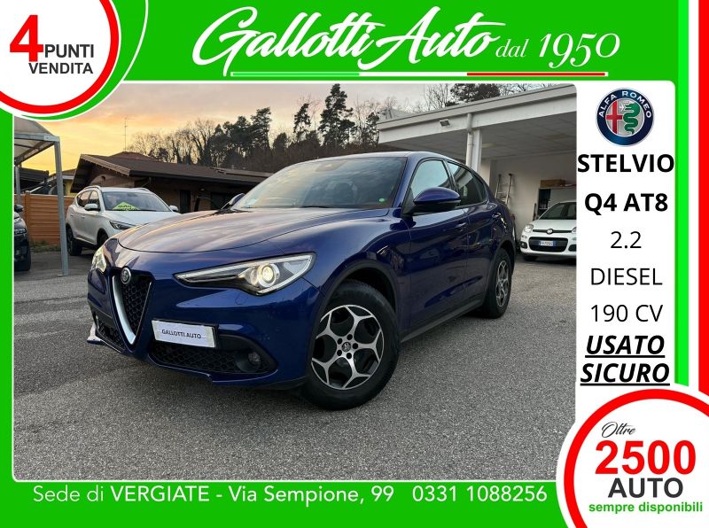 Alfa Romeo Stelvio Stelvio 2.2 t Business Q4 190cv auto - Gallotti Auto